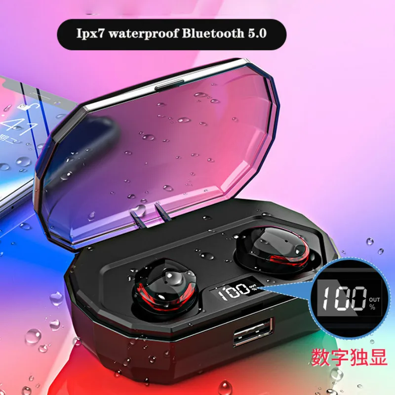 Xiaomi Power Bank Wireless Headphones Bluetooth 5.0 Wireless Earbuds Charging Compartment IPX7 Waterproof Ear Phones
Xiaomi Power Bank Wireless Headphones Bluetooth 5.0 Wireless Earbuds Charging Compartment IPX7 Waterproof Ear Phones