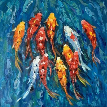 Abstract animal goldfish pop art oil painting typographic poster print decorative painting
Abstract animal goldfish pop art oil painting typographic poster print decorative painting