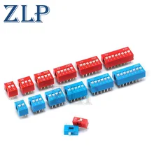 Slide Type Switch Module 1 ~ 12 Bit 2.54mm Position Way DIP Blue Pitch Toggle Switch Blue Snap Switch For PCB 8PIN 6PIN
Slide Type Switch Module 1 ~ 12 Bit 2.54mm Position Way DIP Blue Pitch Toggle Switch Blue Snap Switch For PCB 8PIN 6PIN
