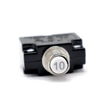 Pack of 2 10 Amp Circuit Breaker Push-Button Reset with Quick Connect Terminals and Waterproof Button Covers (Black & White)
Pack of 2 10 Amp Circuit Breaker Push-Button Reset with Quick Connect Terminals and Waterproof Button Covers (Black & White)