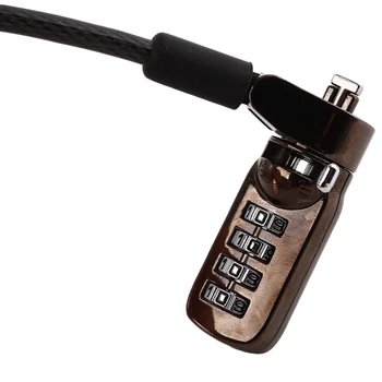 Laptop Lock Anti Theft Key Computer Notebook Travel 4 Digit Security Cable Chain High Quality Box Lock Left Pull 5.5*2cm 1pc
Laptop Lock Anti Theft Key Computer Notebook Travel 4 Digit Security Cable Chain High Quality Box Lock Left Pull 5.5*2cm 1pc