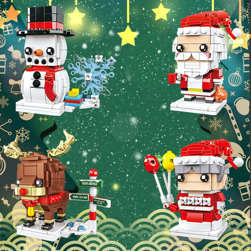 1 Box Christmas Mini Figures Blocks Santa Claus Elk Deer Snowman Model Micro Bricks Building Block Toy Gifts For Children Learn
1 Box Christmas Mini Figures Blocks Santa Claus Elk Deer Snowman Model Micro Bricks Building Block Toy Gifts For Children Learn