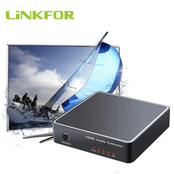 LiNKFOR HDMI Audio Splitter 4K HDMI Audio Extractor HDMI to HDMI Optical TOSLINK SPDIF and 3.5mm Analog Stereo Audio Converter
LiNKFOR HDMI Audio Splitter 4K HDMI Audio Extractor HDMI to HDMI Optical TOSLINK SPDIF and 3.5mm Analog Stereo Audio Converter