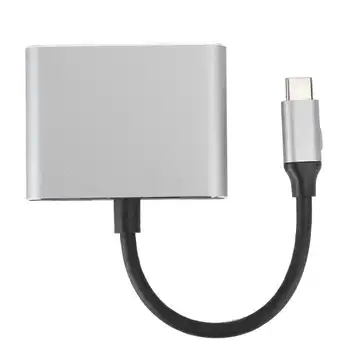 Type-C for HDMI Adapter 4K USB C to Dual USB 3.0 PD Charge Port USB-C Converter Cable
Type-C for HDMI Adapter 4K USB C to Dual USB 3.0 PD Charge Port USB-C Converter Cable