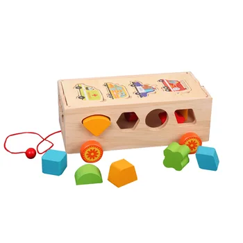 Educational Wooden Trailer Shape Sorter Toys Diy Design Building Blocks Toys For Baby Shape Cognitive Puzzle Building Blocks NEW
Educational Wooden Trailer Shape Sorter Toys Diy Design Building Blocks Toys For Baby Shape Cognitive Puzzle Building Blocks NEW