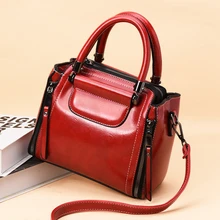 2020 New Leather Women's Bag Fashion Versatile Oil Wax Bucket Bag Trendy Handbag Large Capacity Single Shoulder Messenger Bag
2020 New Leather Women's Bag Fashion Versatile Oil Wax Bucket Bag Trendy Handbag Large Capacity Single Shoulder Messenger Bag