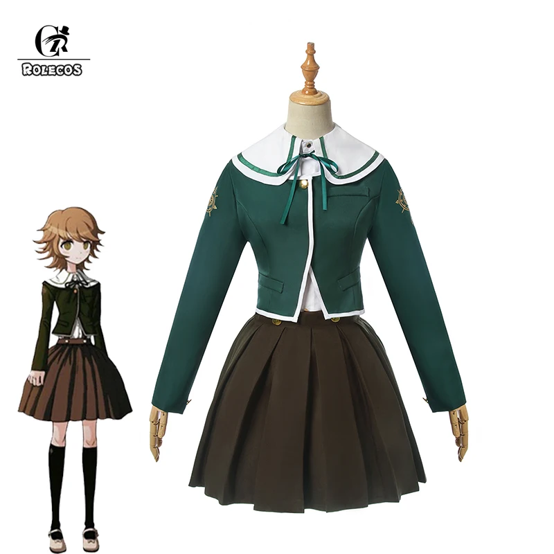 ROLECOS DanganRonpa Тихиро Фудзисаки Косплэй костюм Косплэй игра Тихиро Фудзисаки костюм Школьная Униформа Для женщин, кофта, футболка и юбка
ROLECOS DanganRonpa Тихиро Фудзисаки Косплэй костюм Косплэй игра Тихиро Фудзисаки костюм Школьная Униформа Для женщин, кофта, футболка и юбка