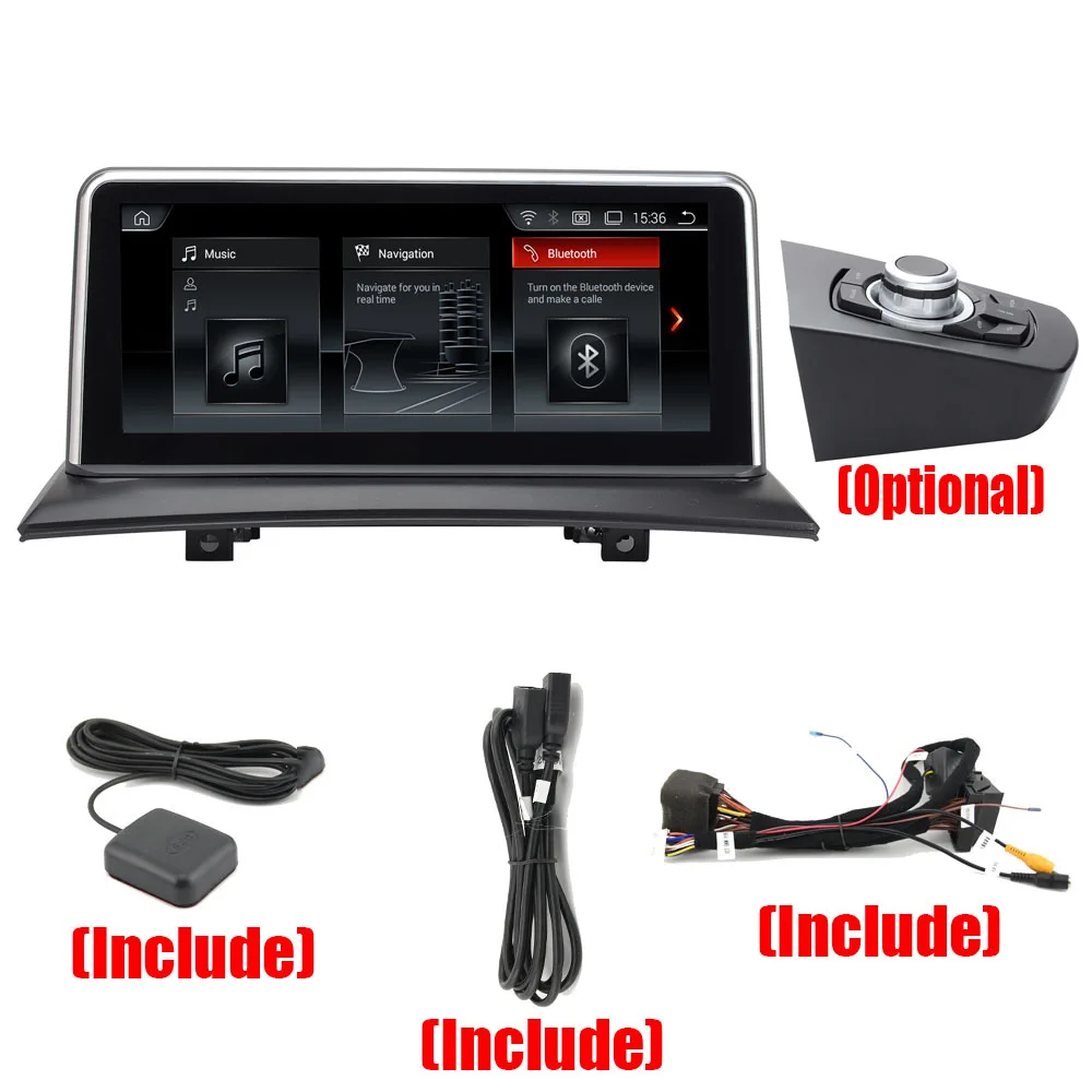 Bonroad Android 10 0 автомобильный радиоприемник мультимедийный плеер с GPS для BMW X3 E83 f25 2004