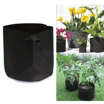Round Fabric Grow Bags Pots Plant Pouch Root Container Grow Bag Aeration Pot ContainerWith Handles Planting Bag Seedling Flower
Round Fabric Grow Bags Pots Plant Pouch Root Container Grow Bag Aeration Pot ContainerWith Handles Planting Bag Seedling Flower