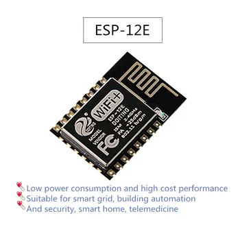 ESP-12E WiFi Module ESP8285 Serial to WiFi Wireless Module Compatible with Smart Socket, Smart Light+ESP8285 Test Stand
ESP-12E WiFi Module ESP8285 Serial to WiFi Wireless Module Compatible with Smart Socket, Smart Light+ESP8285 Test Stand