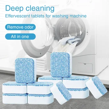 12pcs Remove Dirt Home Bathroom Effervescent Tablet Deep Cleaning Compressed Detergent Washing Machine Decontamination Kitchen
12pcs Remove Dirt Home Bathroom Effervescent Tablet Deep Cleaning Compressed Detergent Washing Machine Decontamination Kitchen