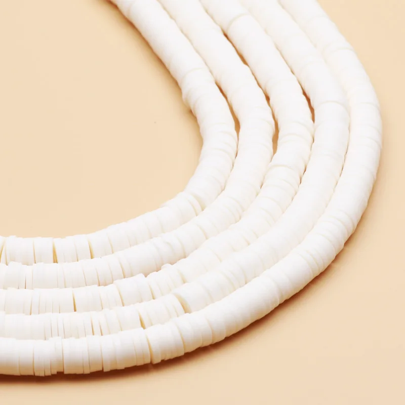 350Pcs/lot 4/6mm Flat Round Polymer Clay Beads Handmade Heishi Disk Loose Spacer Beads for Jewelry Making DIY Bracelets Necklace 350Pcs/lot 4/6mm Flat Round Polymer Clay Beads Handmade Heishi Disk Loose Spacer Beads for Jewelry Making DIY Bracelets Necklace
