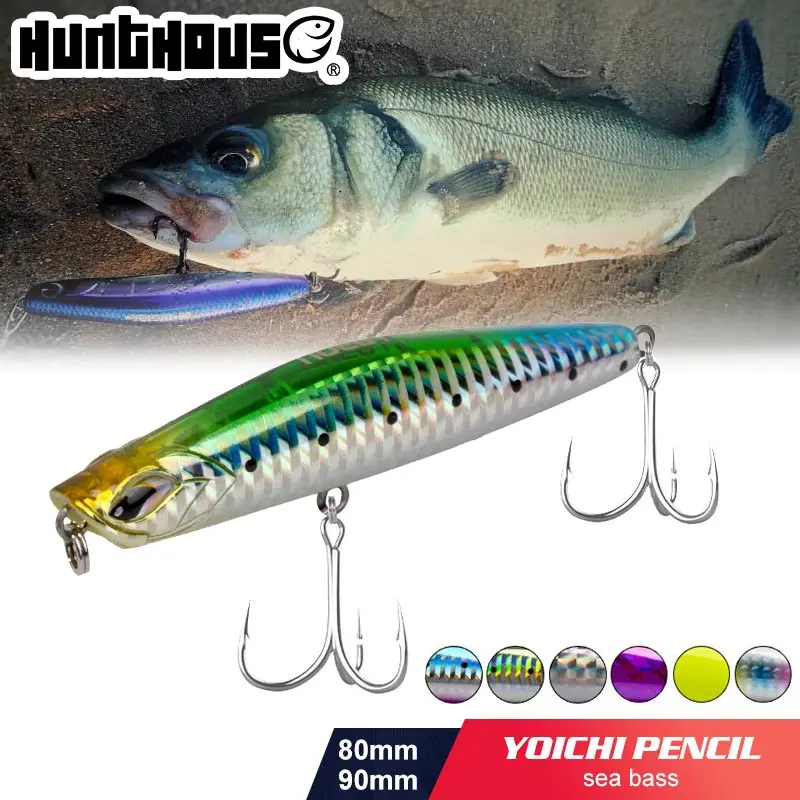 Hunthouse Лазерная погружающаяся приманка карандаш yoichi рыболовная 80 мм/14 г 99 мм/28 noeby