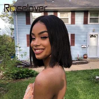 4x4 Straight Lace Closure Human Hair Wigs 8-14 Inch Closure Wig Remy Brazilian Straight Bob Wig Lace Closure Wig For Black Women
4x4 Straight Lace Closure Human Hair Wigs 8-14 Inch Closure Wig Remy Brazilian Straight Bob Wig Lace Closure Wig For Black Women