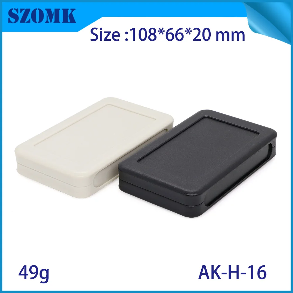szomk handheld plastic box for electronics instrument housing plastic enclosure for pcb design junction box device project box (1)