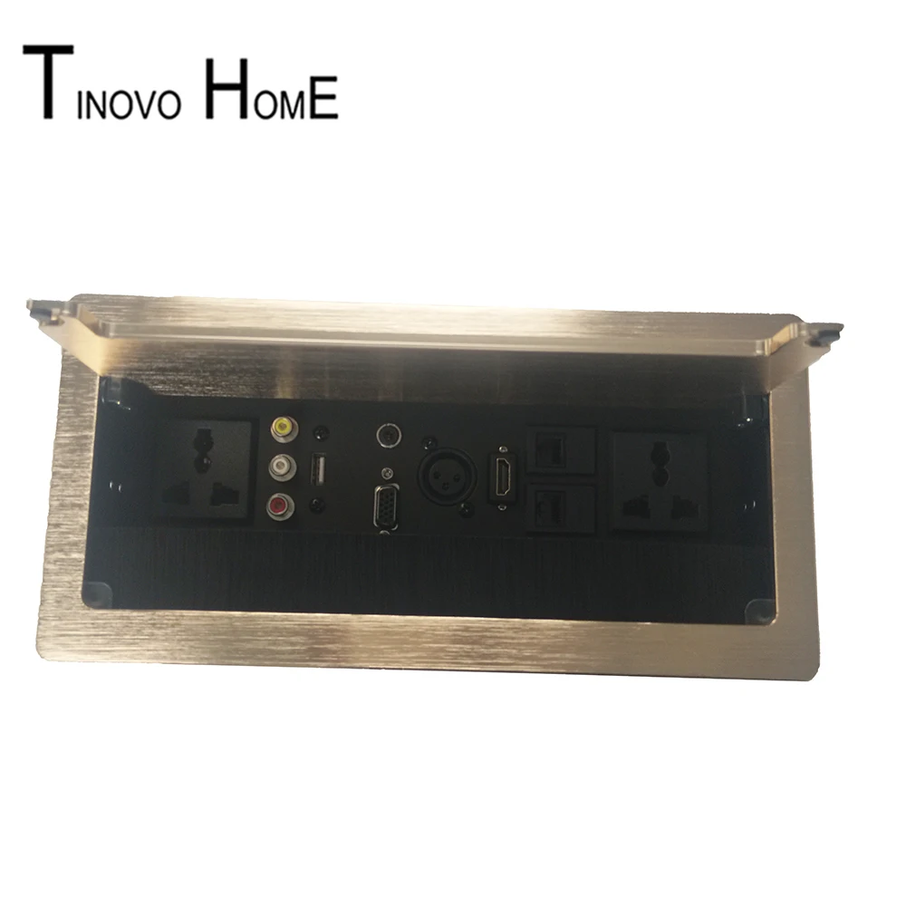 Hide Desktop Socket Information Box / HDMI Audio USB VGA 3-core Canon Network / Aluminum Wire Drawing
Hide Desktop Socket Information Box / HDMI Audio USB VGA 3-core Canon Network / Aluminum Wire Drawing