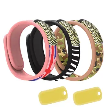 Bracelet + 2x Mosquito Repellent Pellet Capsule Anti Pest Killer Insect Bugs Plant Essential Oil Wristband For Kids Adults Bands 
Bracelet + 2x Mosquito Repellent Pellet Capsule Anti Pest Killer Insect Bugs Plant Essential Oil Wristband For Kids Adults Bands