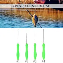 35% Discounts Hot! 4Pcs Bait Needle Set Hook Drill Stringer Baiting Rig Tool Carp Fishing Tackle 
35% Discounts Hot! 4Pcs Bait Needle Set Hook Drill Stringer Baiting Rig Tool Carp Fishing Tackle