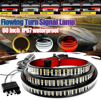 1200LM Tail Lights 4 pins Truck Tailgate Light Bar Reverse Turn Signal
1200LM Tail Lights 4 pins Truck Tailgate Light Bar Reverse Turn Signal