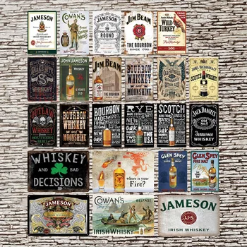 Jameson Whiskey Vintage Metal Sign Tin Sign Plaque Metal Vintage Retro Wall Decor for Bar Pub Club Man Cave Metal Signs Poster
Jameson Whiskey Vintage Metal Sign Tin Sign Plaque Metal Vintage Retro Wall Decor for Bar Pub Club Man Cave Metal Signs Poster