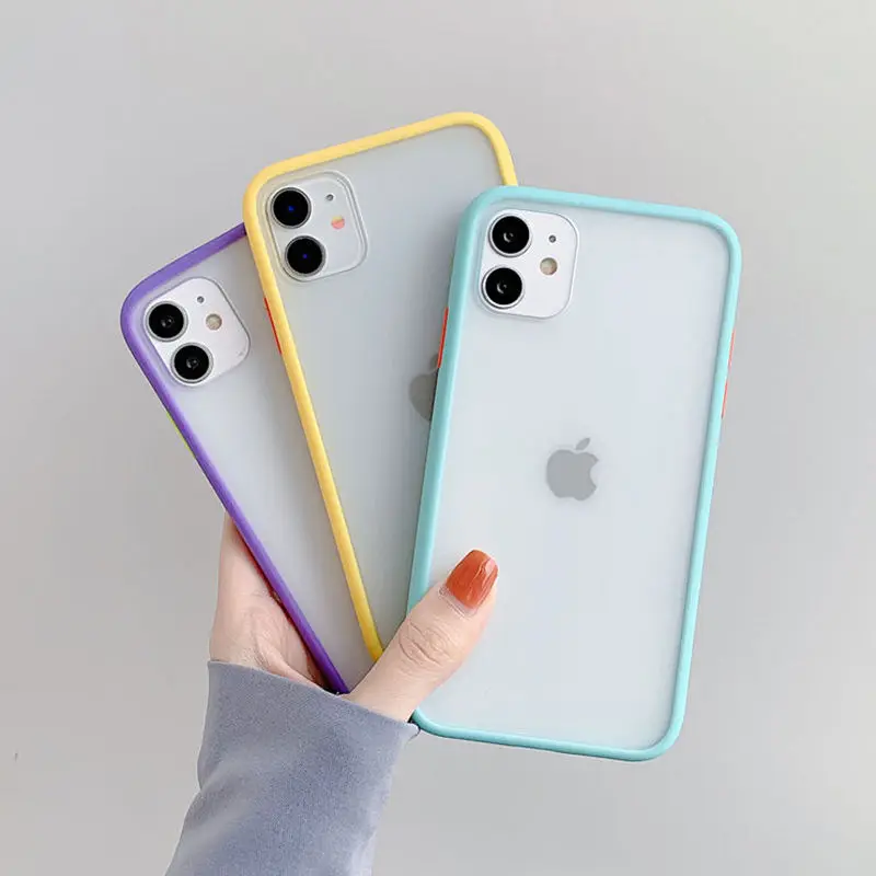 Mint Hybrid Simple Matte Bumper Phone Case For iPhone 11 Pro Max XR XS Max 6S 8 7 Plus Shockproof Soft TPU Silicone Clear Cover
Mint Hybrid Simple Matte Bumper Phone Case For iPhone 11 Pro Max XR XS Max 6S 8 7 Plus Shockproof Soft TPU Silicone Clear Cover
