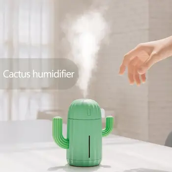 340mL Cactus Built-in Battery USB Charging Humidifier 7 Color LED Aromatherapy Oil Diffuser Cool Mist Maker For Home Office
340mL Cactus Built-in Battery USB Charging Humidifier 7 Color LED Aromatherapy Oil Diffuser Cool Mist Maker For Home Office