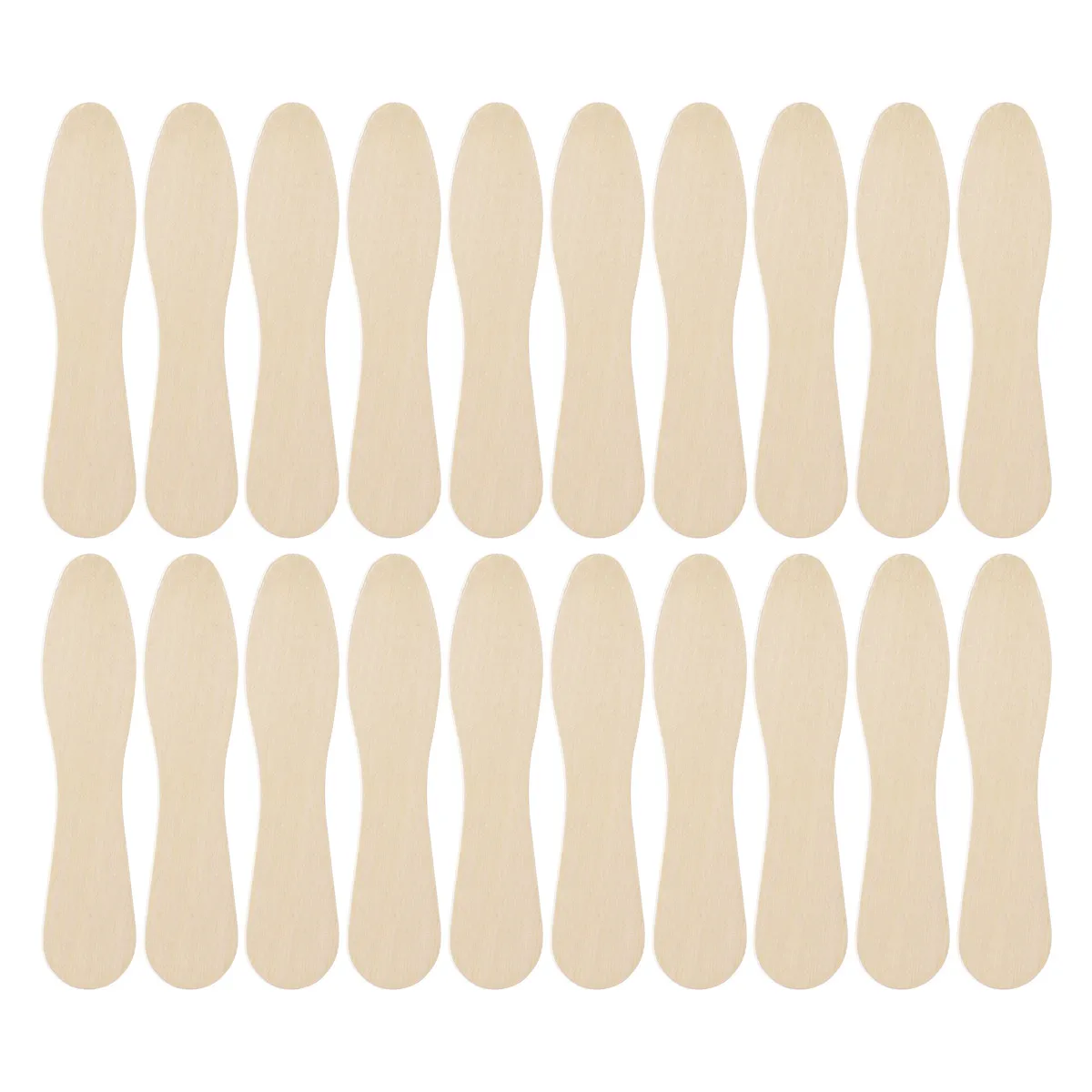 BESTONZON 100pcs Wooden Ice Cream Spoons Wood Taster Spoons Popsicle Paddles Spoon
BESTONZON 100pcs Wooden Ice Cream Spoons Wood Taster Spoons Popsicle Paddles Spoon