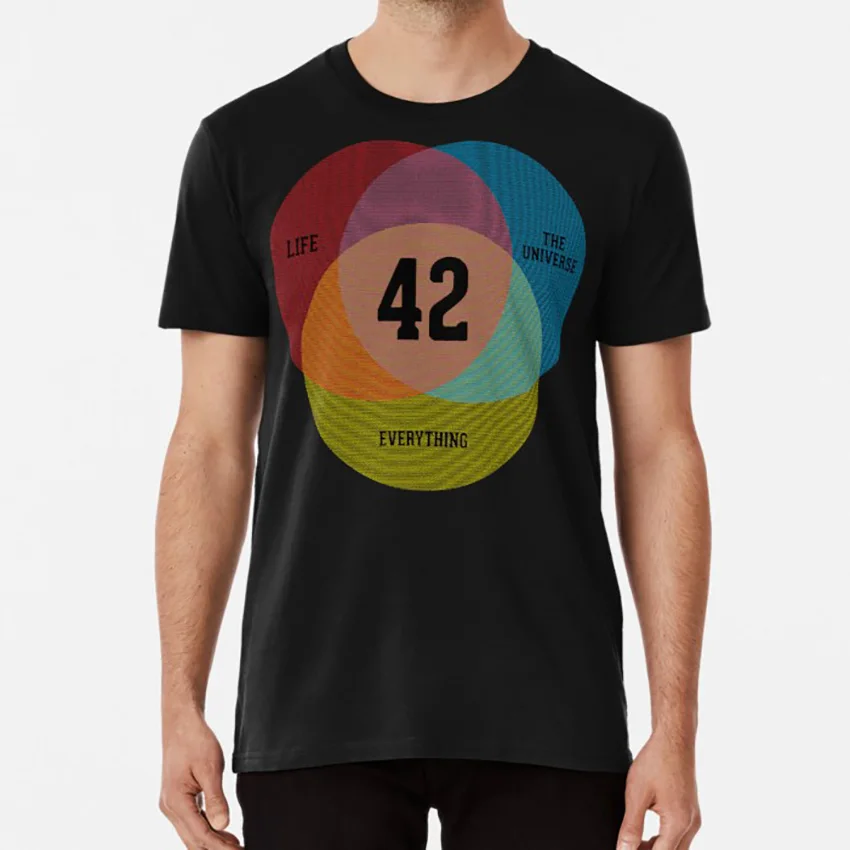 Venn Diagram: Life, The Universe &Amp; Everything T Shirt 42 Forty Two Forty Two Life Universe Everything Life
Venn Diagram: Life, The Universe &Amp; Everything T Shirt 42 Forty Two Forty Two Life Universe Everything Life