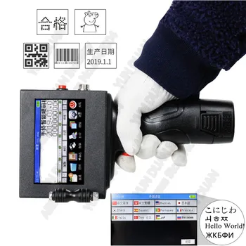 Multilingual Display Handheld Touch Screen Inkjet Printer Laser Coder Label USB QR Code QR Bar Code Date Logo English Russian
Multilingual Display Handheld Touch Screen Inkjet Printer Laser Coder Label USB QR Code QR Bar Code Date Logo English Russian