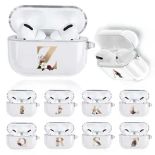 For Apple AirPods Pro Printed Initials Name Soft Silicone Protective Bluetooth Earphone Protective Charger air pods Pro Case Box
For Apple AirPods Pro Printed Initials Name Soft Silicone Protective Bluetooth Earphone Protective Charger air pods Pro Case Box