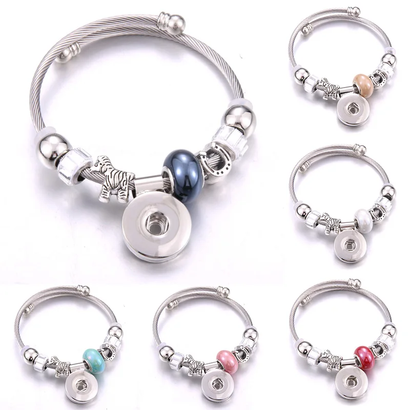 2019 New Elasticity Snap Button Bracelet Hrose Silver Bangles Beads Jewelry Making Snap Bracelet Fit 18MM Snap Buttons Jewelry
2019 New Elasticity Snap Button Bracelet Hrose Silver Bangles Beads Jewelry Making Snap Bracelet Fit 18MM Snap Buttons Jewelry