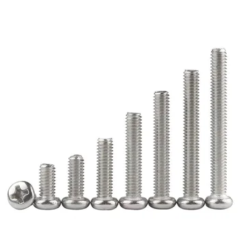 10/50pc M2 M2.5 M3 M4 304 A2 Stainless Steel PWM DIN967 Cross Phillips Pan Round Truss Head With Washer Padded Collar Screw Bolt
10/50pc M2 M2.5 M3 M4 304 A2 Stainless Steel PWM DIN967 Cross Phillips Pan Round Truss Head With Washer Padded Collar Screw Bolt