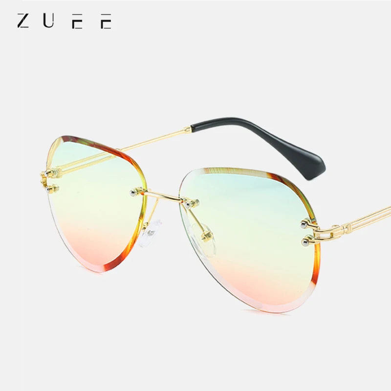 ZUEE Luxury Fashion Sunglasses Ladies Frameless Sunglasses Men Shade UV400 Outdoor Ladies Sunglasses Shades For Women
ZUEE Luxury Fashion Sunglasses Ladies Frameless Sunglasses Men Shade UV400 Outdoor Ladies Sunglasses Shades For Women