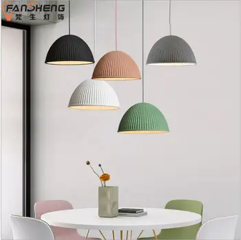 Nordic simple modern creative personality macaroon color chandelier designer model room living room dining room table lamp led 
Nordic simple modern creative personality macaroon color chandelier designer model room living room dining room table lamp led
