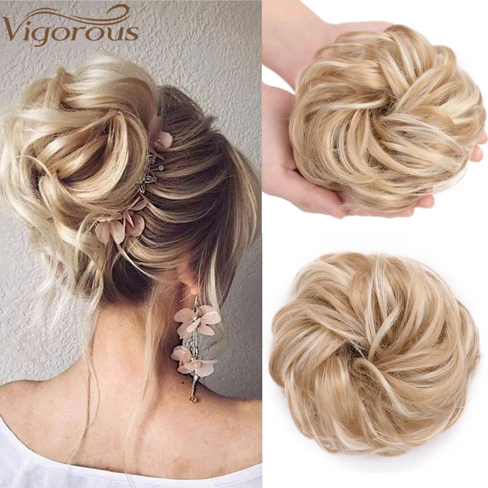 Vigorous Synthetic Hair Bun Extensions 2PCS Curly Chignons Messy Donut Chignons Hair piece Scrunchie Scrunchy Updo Hairpiece
Vigorous Synthetic Hair Bun Extensions 2PCS Curly Chignons Messy Donut Chignons Hair piece Scrunchie Scrunchy Updo Hairpiece