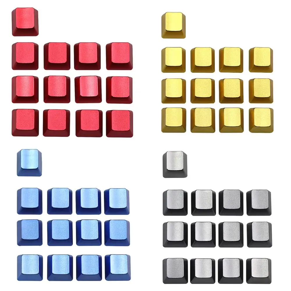 Brand New and High Quality Replaceable No Words Mechanical Keyboard Metal Keycaps ESC QWERASDF Arrow Cross Shaft Key Cap
Brand New and High Quality Replaceable No Words Mechanical Keyboard Metal Keycaps ESC QWERASDF Arrow Cross Shaft Key Cap