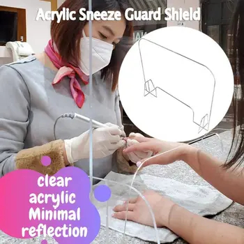 Transparent Acrylic Guard Shield Sneeze Cough Protective Board Shield Barrier for Restaurant Grocery Stores
Transparent Acrylic Guard Shield Sneeze Cough Protective Board Shield Barrier for Restaurant Grocery Stores