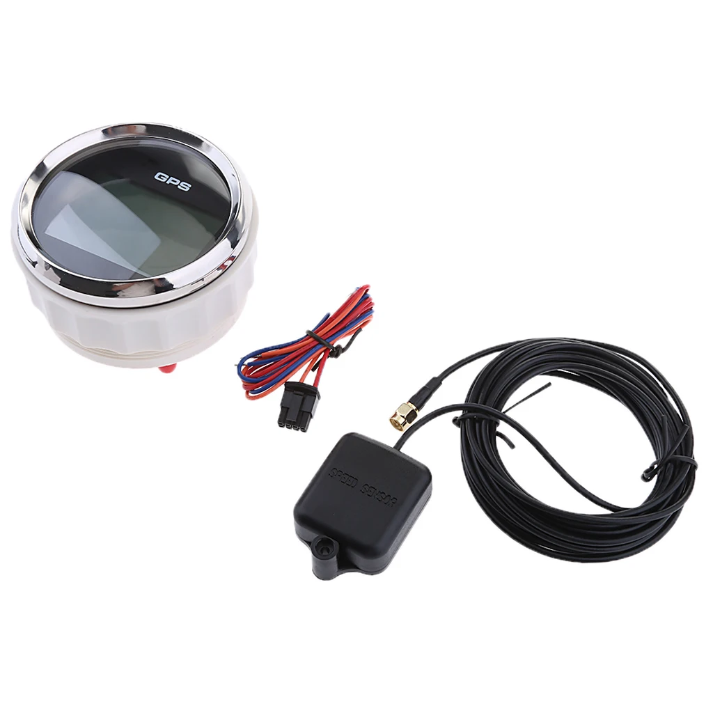 Waterproof 9-32V Digital GPS Speedometer Odometer Gauge for Car Marine Waterproof 9-32V Digital GPS Speedometer Odometer Gauge for Car Marine