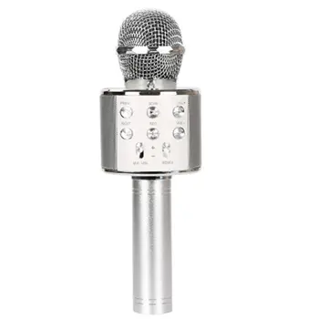 Handheld Wireless Bluetooth Microphone KTV Karaoke Microphone with Speaker for IOS Android Phone Computer Karaoke
Handheld Wireless Bluetooth Microphone KTV Karaoke Microphone with Speaker for IOS Android Phone Computer Karaoke