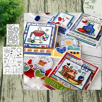 Outdoor picnic Metal Cutting Dies and Stamps for Scrapbooking Steel Craft Die Cut Embossing Paper Card Album Stencil
Outdoor picnic Metal Cutting Dies and Stamps for Scrapbooking Steel Craft Die Cut Embossing Paper Card Album Stencil