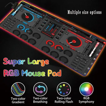 ZSUXTC Printing DJ Mixer Game RGB Big Mouse Pad Player Big Mouse Pad Computer Mouse Pad LED Backlit Keyboard Desktop Pad
ZSUXTC Printing DJ Mixer Game RGB Big Mouse Pad Player Big Mouse Pad Computer Mouse Pad LED Backlit Keyboard Desktop Pad