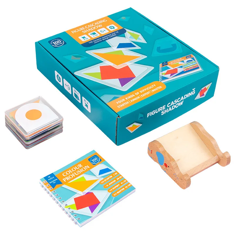 Tangram space logical thinking training development intelligence early childhood education puzzle board game toy
Tangram space logical thinking training development intelligence early childhood education puzzle board game toy
