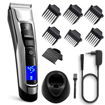 Powerful professional hair clipper men rechargeable hair trimmer for finishing, fading, blending cordless cord haircutting kit
Powerful professional hair clipper men rechargeable hair trimmer for finishing, fading, blending cordless cord haircutting kit