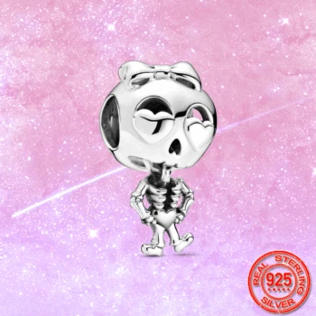 2020 new 925 Sterling Silver animal Skeleton Girl Charm Beads Bracelet Fit Original Pandora Bracelet DIY Jewelry For Women
2020 new 925 Sterling Silver animal Skeleton Girl Charm Beads Bracelet Fit Original Pandora Bracelet DIY Jewelry For Women