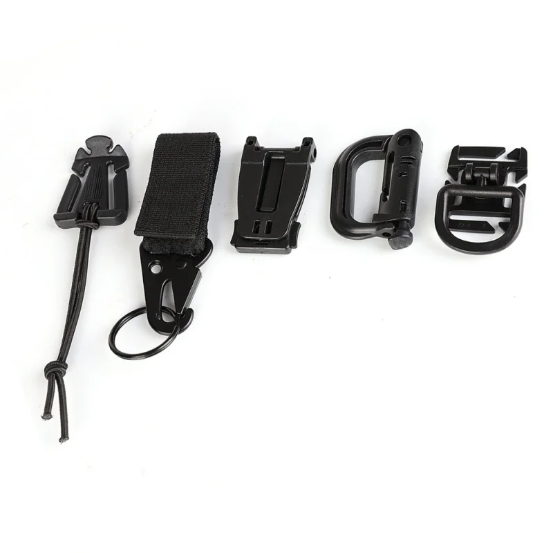 22/32/42pcs Tactical Molle Backpack Buckle EDC Tool Elastic Rope Webbing Buckle Winder Camping Tool Attachment Locking Carabiner
22/32/42pcs Tactical Molle Backpack Buckle EDC Tool Elastic Rope Webbing Buckle Winder Camping Tool Attachment Locking Carabiner