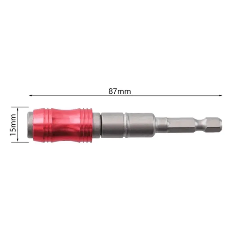 Chrome Vanadium Steel Magnetic Angle Extension Adapter for 1/4\" Hex Drill Bit MOLC
Chrome Vanadium Steel Magnetic Angle Extension Adapter for 1/4\" Hex Drill Bit MOLC