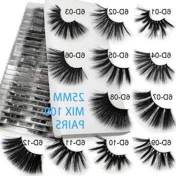 bulk 25mm mink lashes 20/30/40/50/100 pairs wholesale dramatic false eyelashes 3d fluffy strip lash vendors makeup long lashes 
bulk 25mm mink lashes 20/30/40/50/100 pairs wholesale dramatic false eyelashes 3d fluffy strip lash vendors makeup long lashes