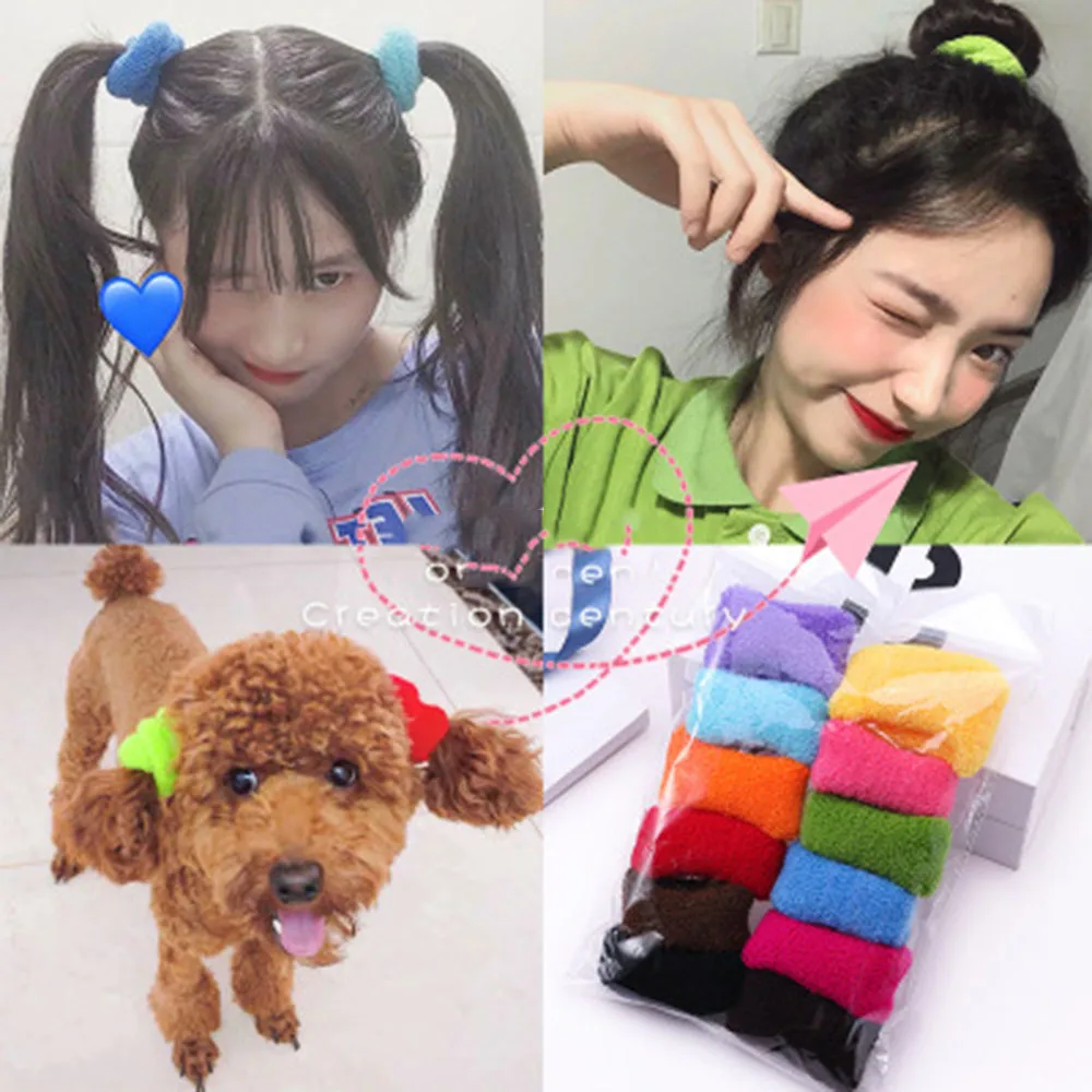 12 Pcs/pack Candy Color Big Wide Soft Cotton Bands Ponytail Hair Holders Colorful Elastic Hair Ring Bands Tie Rope Hair Accessor
12 Pcs/pack Candy Color Big Wide Soft Cotton Bands Ponytail Hair Holders Colorful Elastic Hair Ring Bands Tie Rope Hair Accessor