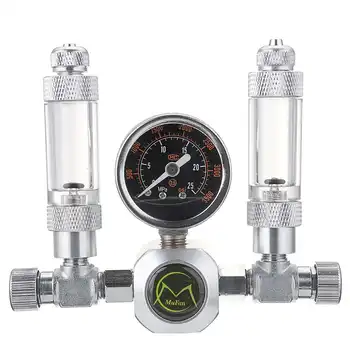 W21.8 Aquarium Co2 Regulator System With Check Valve Bubble Counter Magnetic Solenoid Carbon Dioxide Meter Pressure Gauge
W21.8 Aquarium Co2 Regulator System With Check Valve Bubble Counter Magnetic Solenoid Carbon Dioxide Meter Pressure Gauge