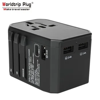 Wor Ldtrip Plug WTA-306 PLUS UK US Plug Conversion Plug Multifunctional Converter Supports 45W Charging Equipment
Wor Ldtrip Plug WTA-306 PLUS UK US Plug Conversion Plug Multifunctional Converter Supports 45W Charging Equipment